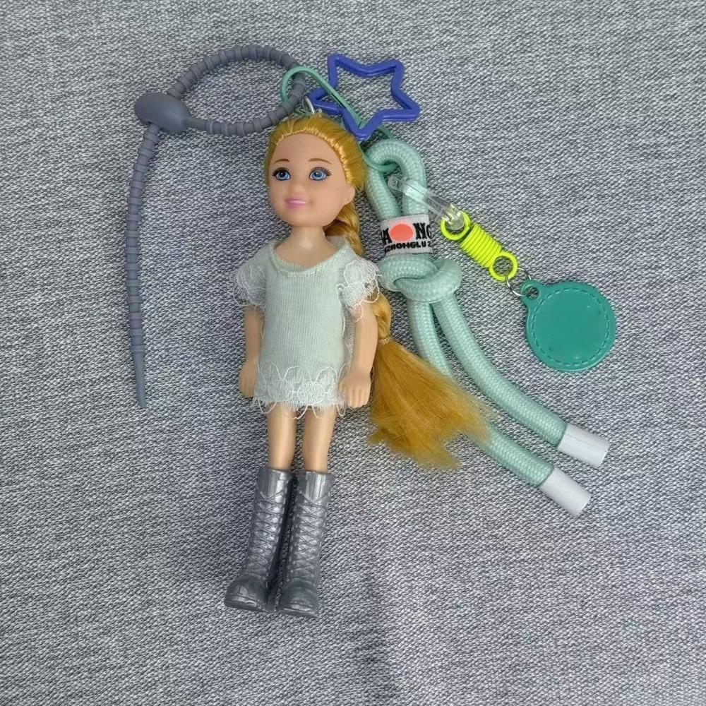 Теплый Ежедневный Кулон-Брелок Кукла Принцесса Подвеска на Рюкзак DIY Украшение для Одежды Шарм для Сумки Кольцо для Ключей Машины Декор для Сумки Для Куклы