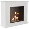 Portal Bioethanol Fireplace JUNE TÜV White
