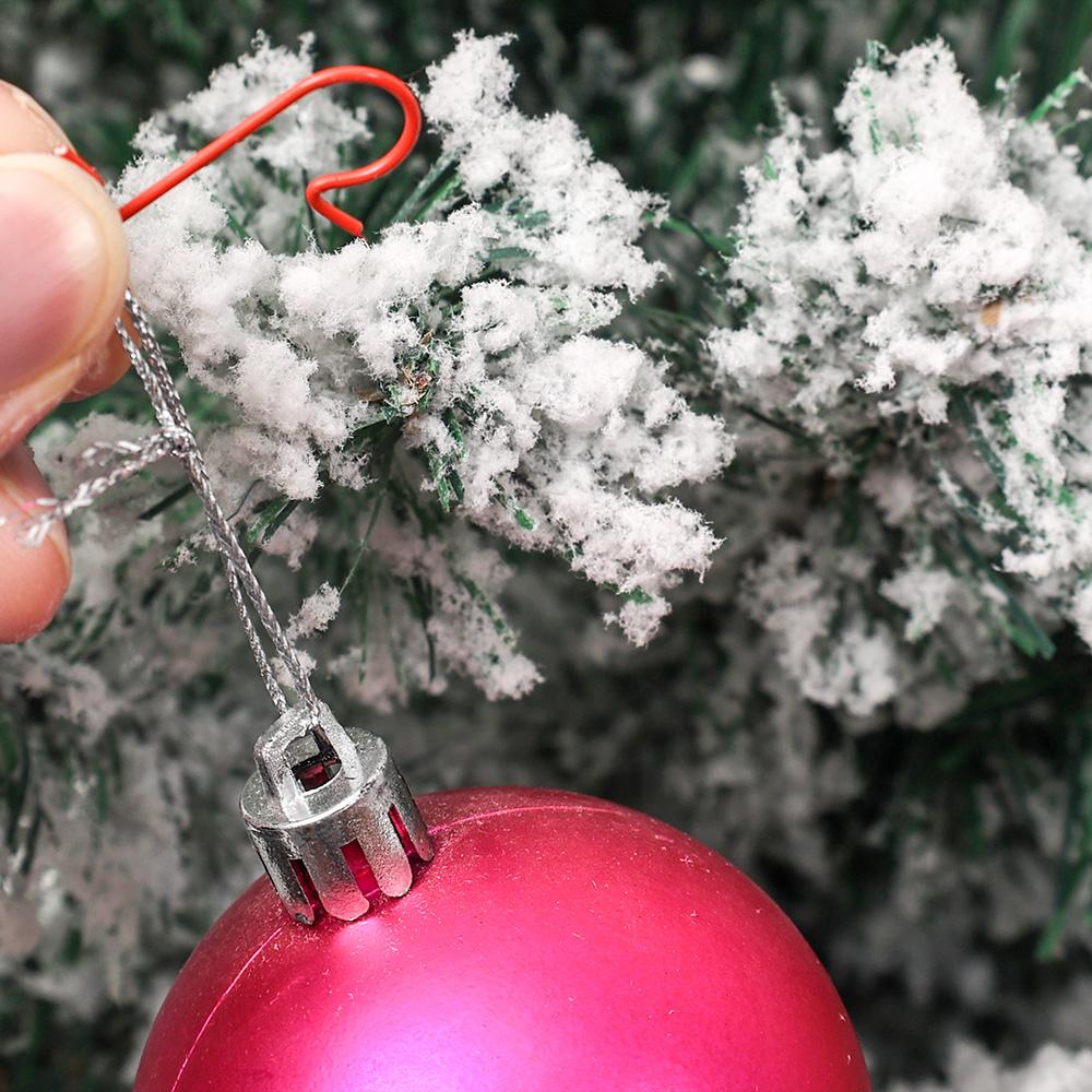 50/20Pcs Christmas S-shaped Hooks Xmas Tree Ball Hanging Pendant Clasp Holder Christmas Navidad Decorations New Year Ornaments