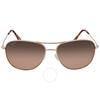 Солнцезащитные очки-пилоты унисекс Maui Jim Cliff House Hcl Bronze Hs247 16 59