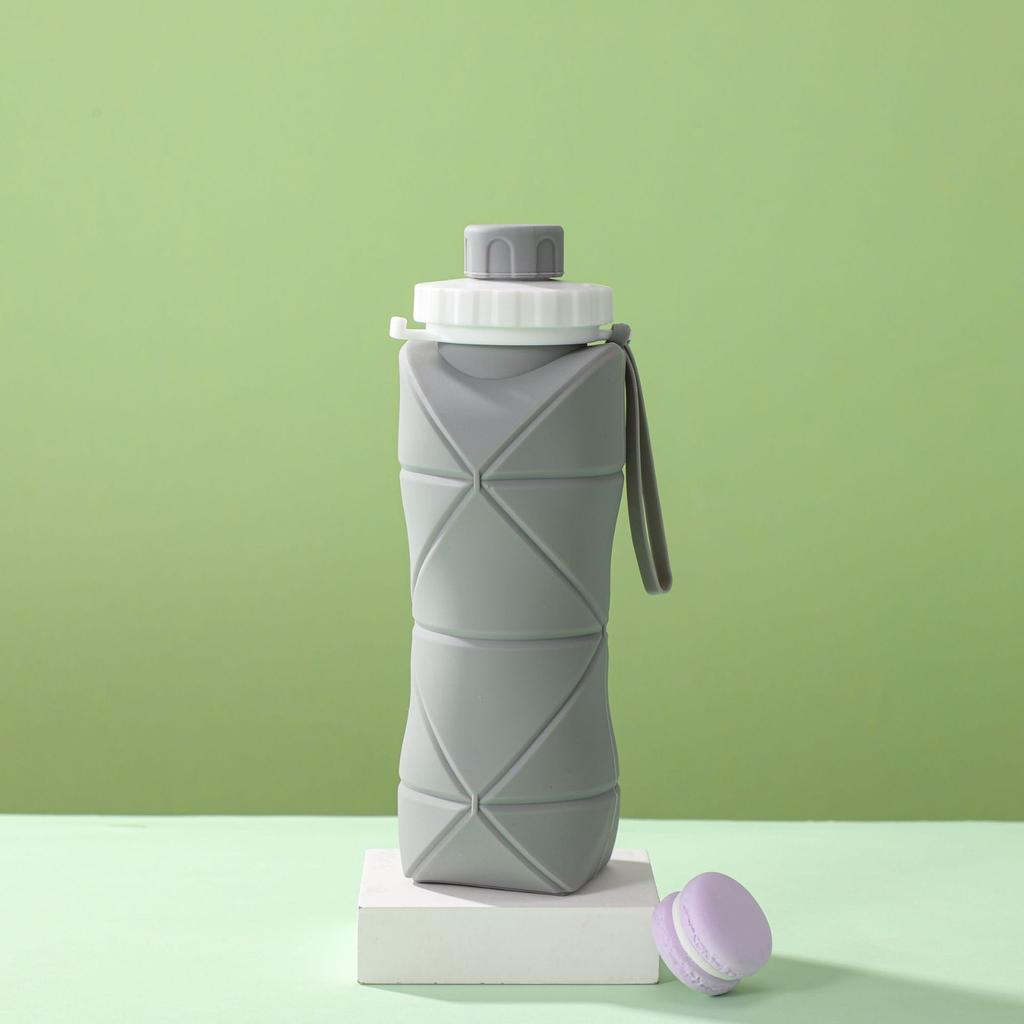 Creative Silicone Folding Water Cup, Outdoor Sports Water Bottle, Large Capacity Travel Water Cup, Silicone Folding Cup, Coffee Cup