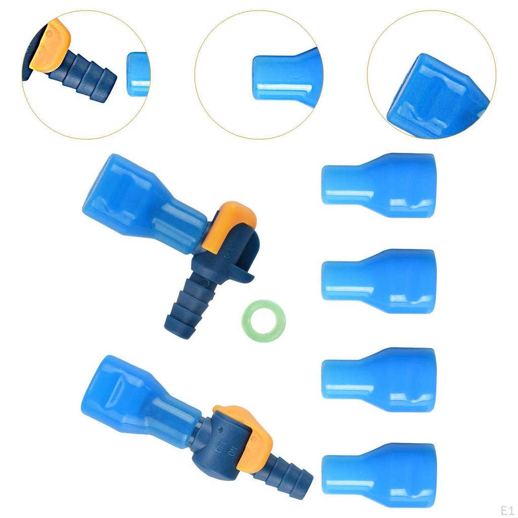 Комплект клапанов для питьевых пузырей, мундштуки, переносные насадки для трубок с соединителями для шлангов для верховой езды