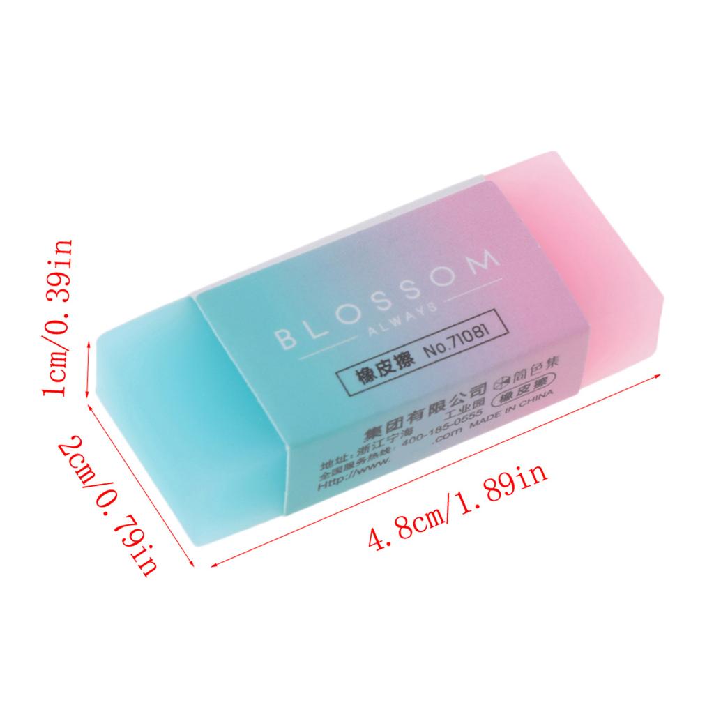 Градиентный цветной ластик Детские награды Градиентный цветной дизайн для мальчиков, девочек, детей, студентов Подарочный ластик Наполнители для пасхальных яиц