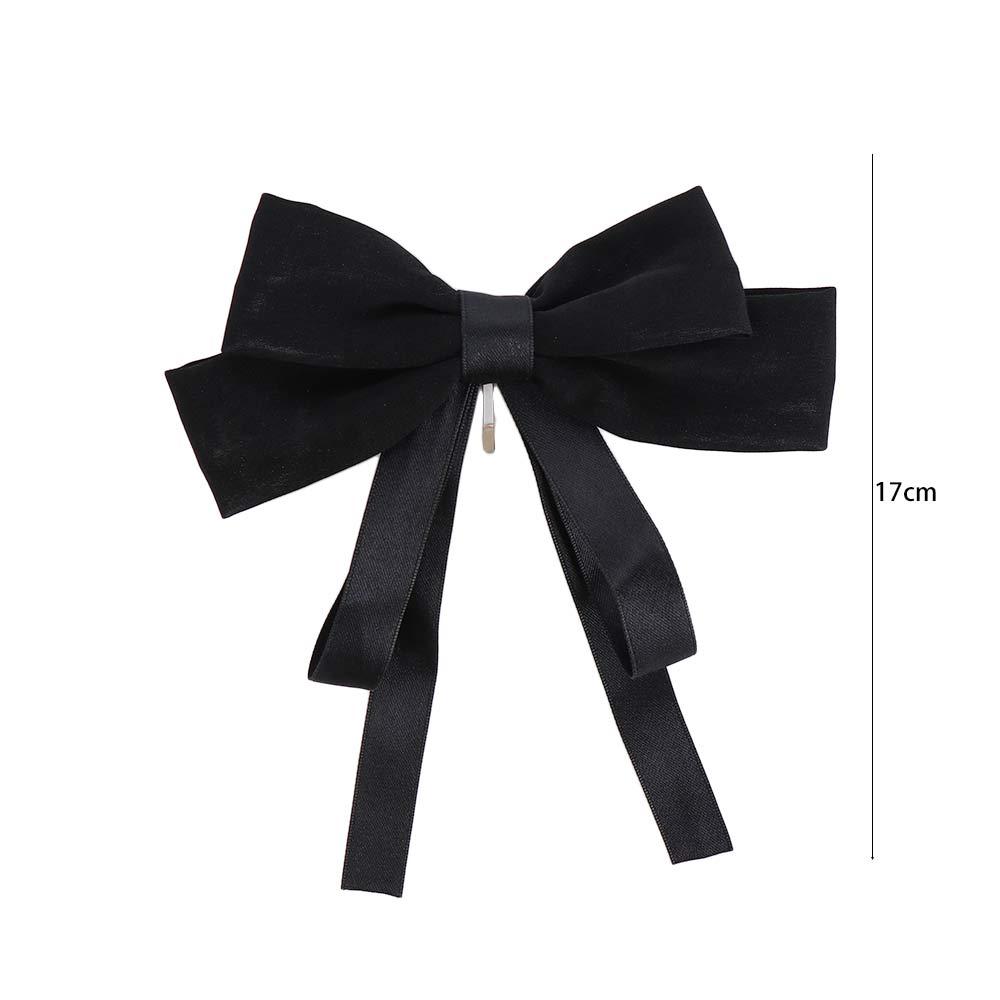 Sweet Hair Hook Bow For Girls Big Korean Barrettes Ponytail Holder Buckle Hairpins Women Hair Clips