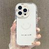 Cute Smile Phone Case For iPhone 14 Pro Case iPhone 11 13 12 15 Pro Max XR XS X 6 7 8 Plus SE SE3 Shockproof Silicone Soft Cover