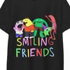 Футболка Smiling Friends Пим Чарли Глеп Мистер Лягушонок Вдохновленная Adult Swim Графическая футболка Подарок для фанатов Смешной мем Мультяшная футболка Стиль стритвир V2