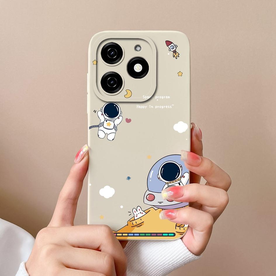 Phone Cases For Infinix Smart 8 Cover Cute Fashion Girl Butterfly Protective Matte Soft Silicone For Infinix Smart8 X6525 Fundas