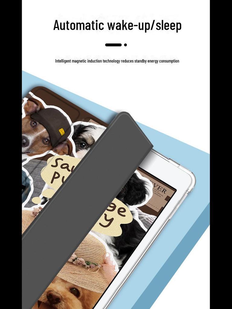 Cute Dog Tablet Protective Case for Apple iPad Pro 10.2, Mini 6, Air 5/4, 11" 10th Gen - Suitable for Various iPad Models.