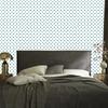 Dots Wallpaper, light gray, white center, for Living Room and Bedroom, 50x1000