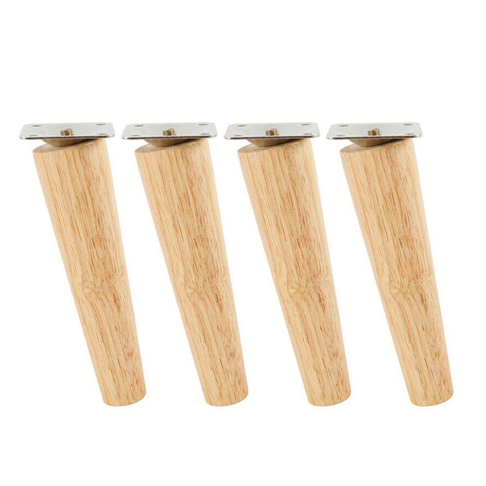 Desk Sofa Chair Tapered Feet Wooden Furniture Legs Furniture Accessories Nightstand Storage Box Leg