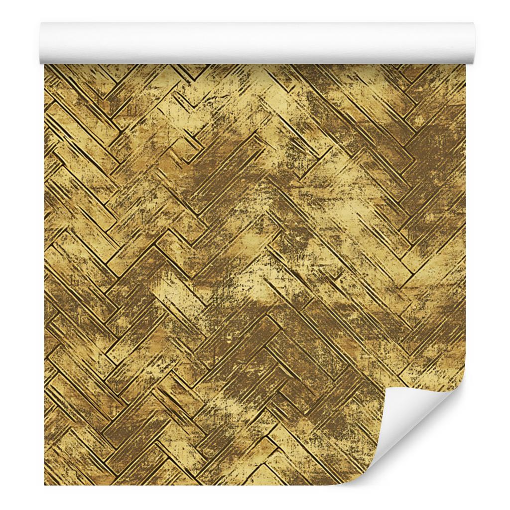 Aged Gold and Ochre Wallpaper for Living Room and Bedroom 50x1000