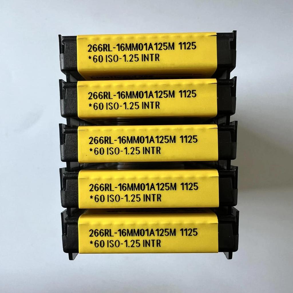 Original Sandvik / 266RL-16MM01A125M 1125 /CNC CARBIDE Tool Blade 10 Pcs