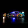 Модернизированный набор светодиодной подсветки для конструктора Lego Speed Champions NASCAR Next Gen Chevrolet Camaro ZL1, совместимый с Lego 76935 (Модель не входит в комплект)