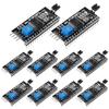 10PCS PCF8574 LCD Display Adapter Module IIC I2C LCD1602 2004 IIC Serial Interface Board 5V for Arduino Robort Parts