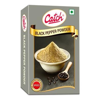Молотый Черный перец (100 г), Black Pepper Powder,  Catch