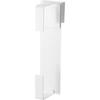 Tower Sink Door Kitchen Paper Holder, White, Approx. W7.5 X D10 X H30cm (Main Unit), Fits Various Sizes of Rolls, Kitchen Paper, Kitchen Clot