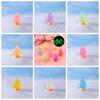 10pcs/Set Mini DIY Snowscape Accessories Micro Landscape Noctilucent Christmas Ornaments  Christmas