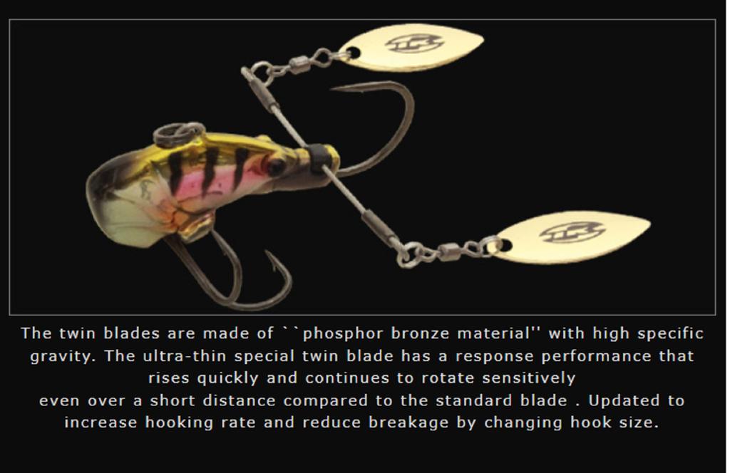 Imakatsu Metal Craw Spin Sinking Lure 11 Grams 010 (4691)