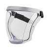 Transparent Full Face Shield, Reusable Anti-fogging Dust Mask, HD Goggles,