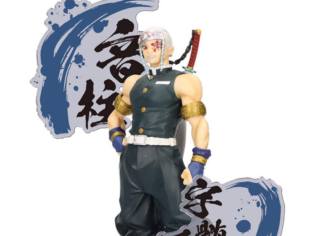 Banpresto Демон Kimetsu no Yaiba Фигурка Kizuna no Sou EX Узуй Тенген Истребитель