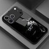 Edgy Sports Car Headlight Glass phone case mobile phones for iphone 17 pro max cover for iPhone 17 16 15 14 13 12 11pm Pro Plus