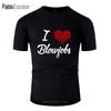 Printed Fashion I Love Blowjobs Unisex T-shirt For Unisex Cotton Cute Comics Unisex Tshirts Basic Solid Short Sleeve