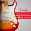 II Stratocaster Maple Fingerboard Aged Cherry Burst Chambered Ash Fender Fender/Player