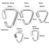 Climbing Equipment Keychain Snap Clip Triangle Carabiner Hanging Hook Kettle Buckle Chain
