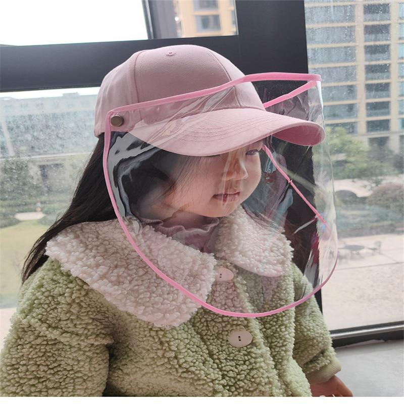 Fashion Summer Casual Children Adult Anti-spray Transparent Isolated Baseball Cap