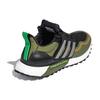 Adidas Ультра защита от скручивания Удобная ткань Нескользящие Износостойкие Полувысокие Кроссовки для трейлраннинга Унисекс Кроссовки Черный Зеленый GY6311