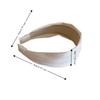 Wide Edge Design Wide Edge Headband Soft Solid Color Headband Elegant Knitting Headband  for Women