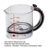 4-in-1 Adjustable Measuring Mess-free Plastic Cup Measuring Cup with Scraper Edges Multi-Functional Kitchen Essential for Baking Cooking
