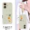 Full-Coverage Silicone Soft Case with Lens Protection for iPhone 17, Shockproof, Heat-Dissipating, Ultra-Thin, with Lanyard, - Antique White