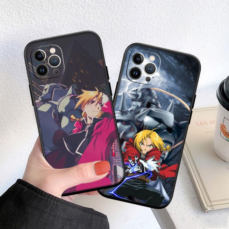 LO45 Fullmetal Alchemist Soft Shell Phone Case for Redmi Note 8 9 Pro Max 9S 9T 9C NFC 8T 8A 10A A4