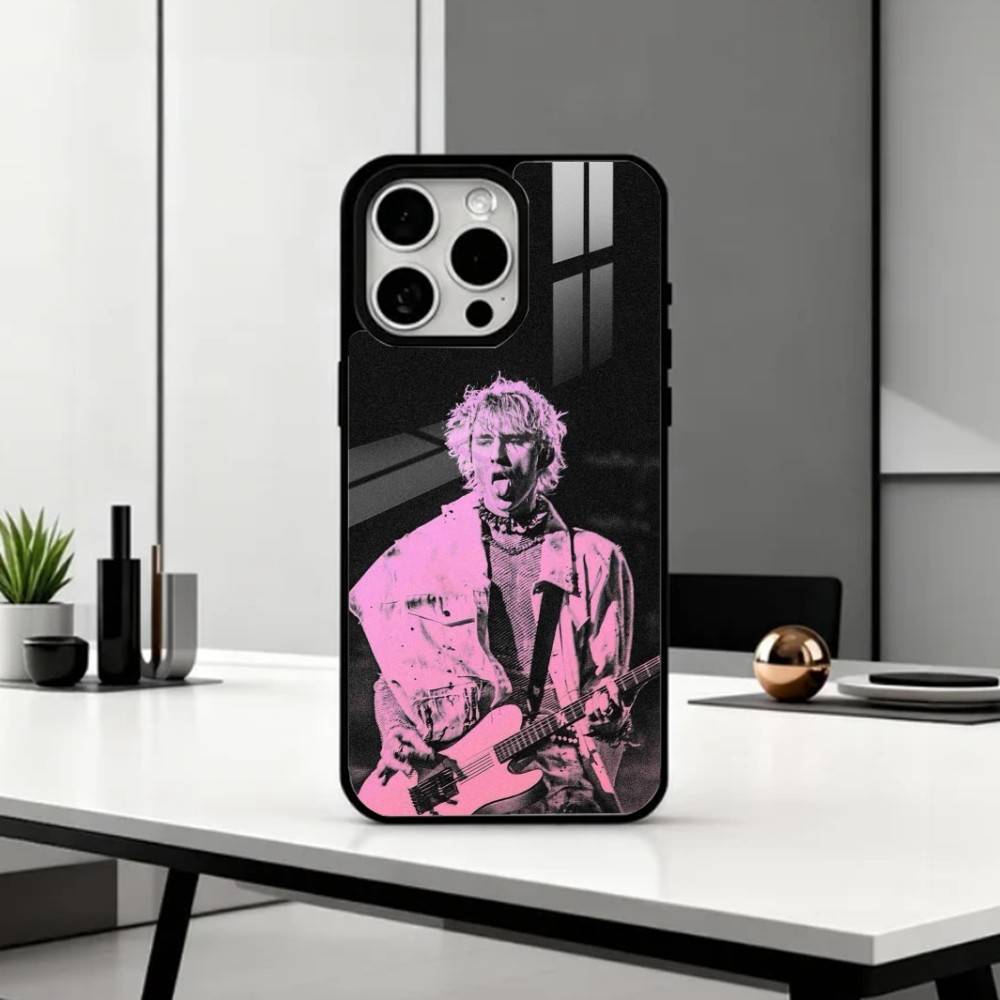 Чехол для телефона Rock Music M-MGK Kelly для iPhone17,16,15,14,13,12,11 Plus,Pro Max Магнитный для беспроводной зарядки Magsafe
