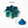 3D Printed Spiral Cone Impossible Passthrough Fidget Toy Three-Dimensional Spiral Decompression Spinning Ornament Relief Toys
