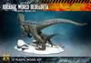 Jurassic The New Velociraptor Blue Beta Scale Неокрашенная пластиковая модель X-Plus World Ruler и 1/8