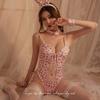 Sexy Lingerie Pure Lust Seduction Sexy Open Crotch Onesie Bunny Cosplay Suit Passion Uniform