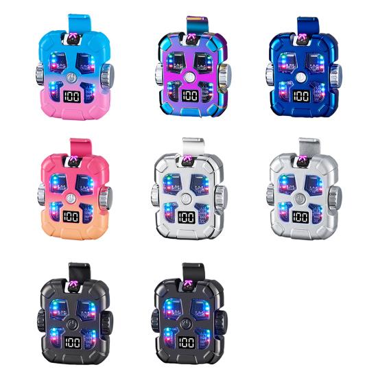 Fidget Spinner Igniter with LED Light Digital Display USB Rechargeable 3 Modes