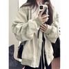 Women's American Hip-Hop Hong Kong-Style Bomber Jacket - Trendy Spring/Autumn Design