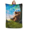 D-Dragon Quest Slime Plush Blankets Kids  Flannel Throw Blanket For Couch Chair Sofa Bed Warm Custom Quality Bedspread Gift Idea