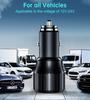 Choetech Tc0010 Usb-C Usb-A Pd 63W Car Charger - Black