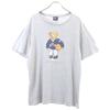 90s Polo Bear Short Sleeve T-shirt M Gray Men's Used
