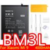 Replacement Battery NOHON For Xiaomi Mi 5 6 9 Pro SE 10  POCOPHONE F1 CC9 CC9E 9Lite A3 4C Max2 MIX3