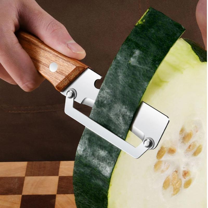 Ergonomic Vegetable Peeler Multipurpose Kitchen Equipment for Quick Safe Peeling