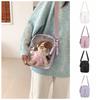 Solid Color Kawaii Itabag Crossbody Bags Shoulder Bag Casual Transparent Bags Travel