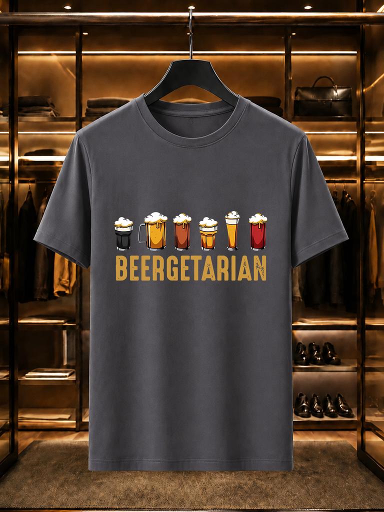 Beer 2026 Latest Original Pattern Printed Cotton Tshirt Unisexs Summer Casual Top Short Sleeve Classic Male Unisex Unisex Tee