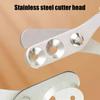 Машинки для стрижки кошачьих когтей с круглым отверстием, эргономичные лезвия с двойным отверстием, принадлежности для ухода за животными, триммеры для стрижки домашних животных