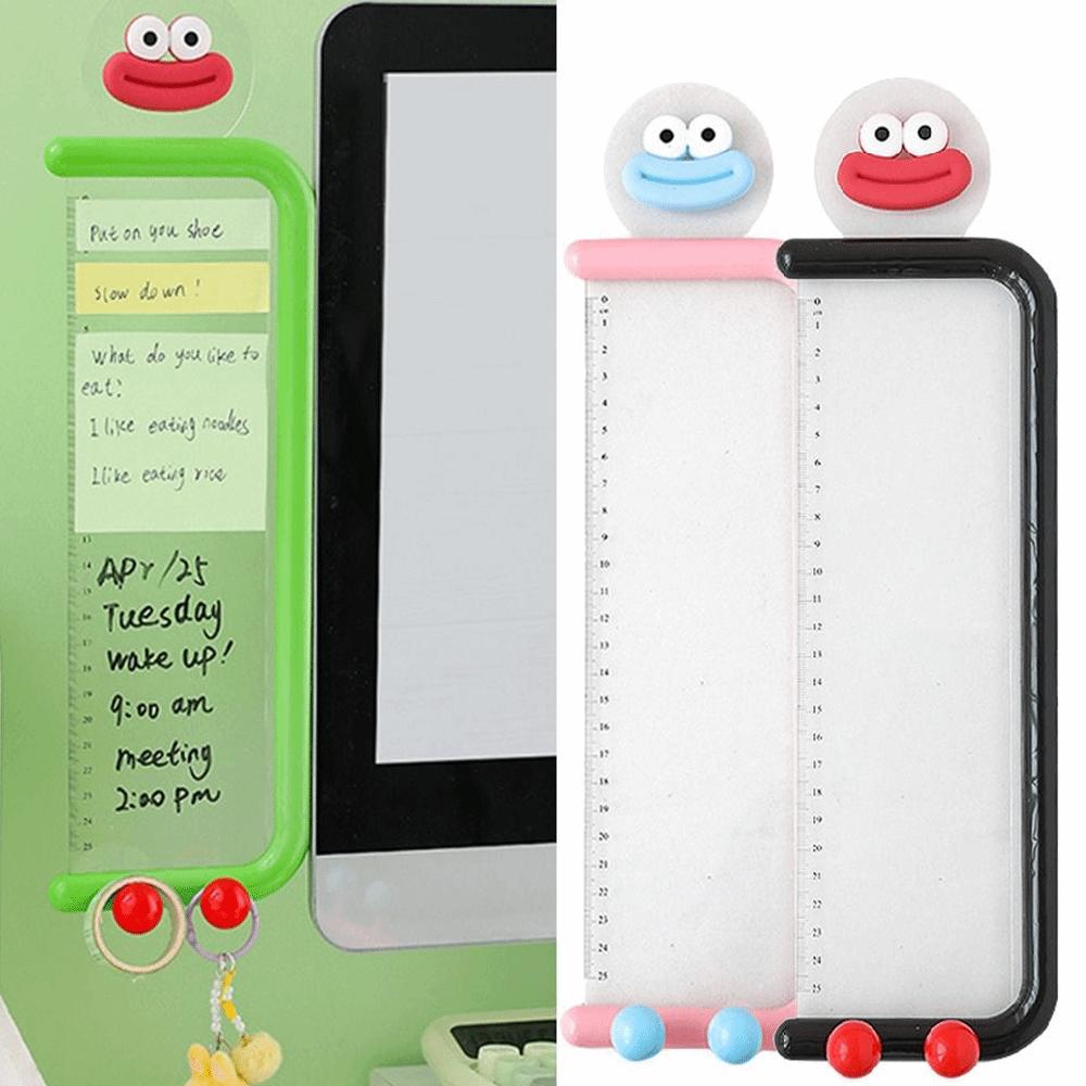 Multi-functional Display Message Board Transparent Computer Sticky Note for Desk Accessories