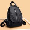Versatile Women's Breast Bag 2025 New Women's Messenger Bag Fashionable Multi-functional Women's Travel Backpack Soft Leather Backpack